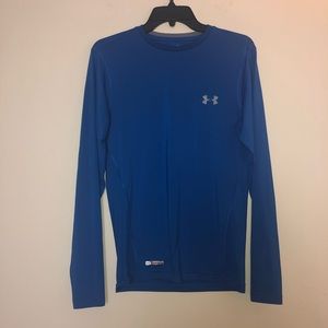Under armour long sleeve fitted work out shirt